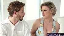 Nasty MILF with big tits fucked by her specialist