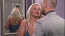 Husband Catches Busty Blonde MILF Cheating and Punishes Her with Anal Bondage