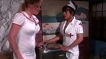 Curvaceous brunette therapist pleasures her attractive patient with expert sensual techniques and voluptuous oral indulgence